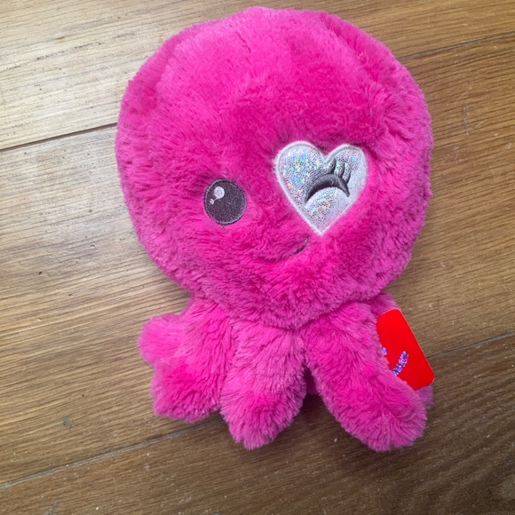 Aurora Winks Pink Plush Octopus - Picture 1 of 8